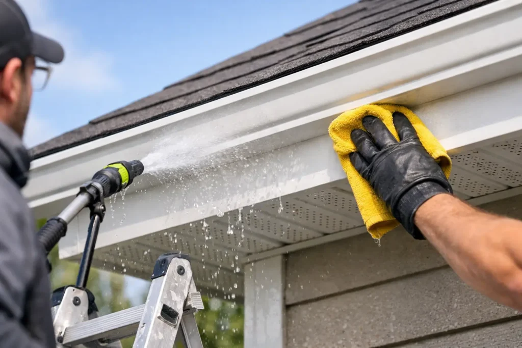 Best Way to Clean Soffits and Fascias