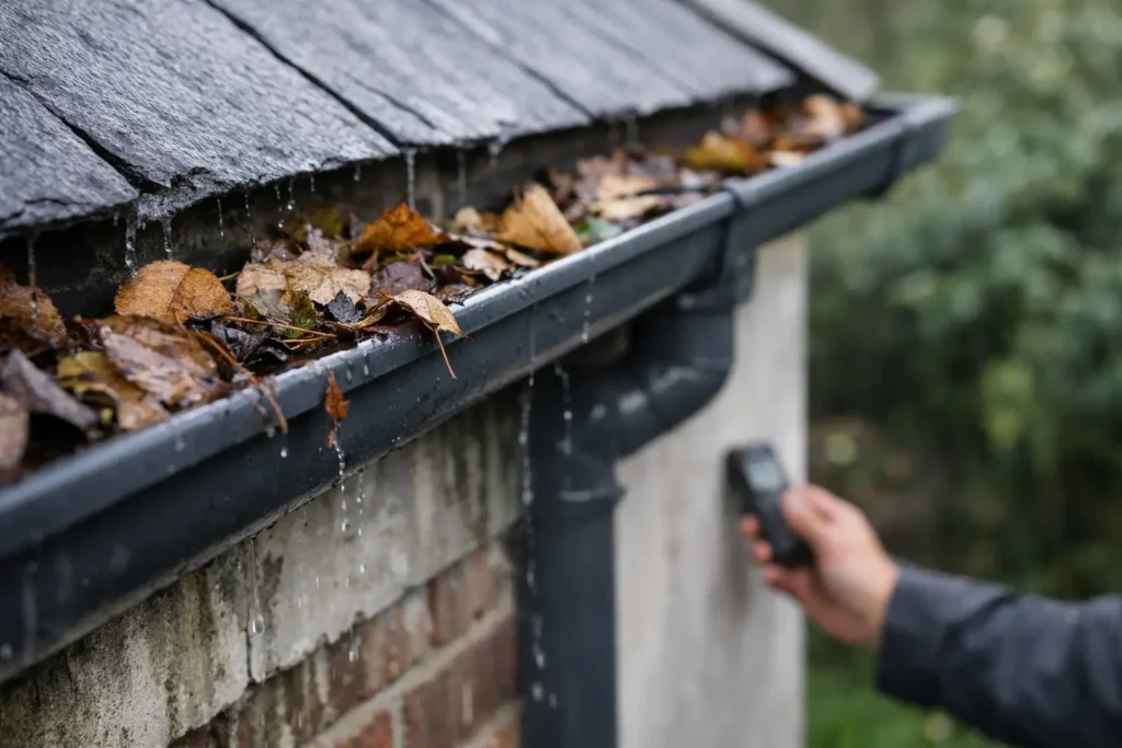 Can Blocked Gutters Cause Damp? Yes