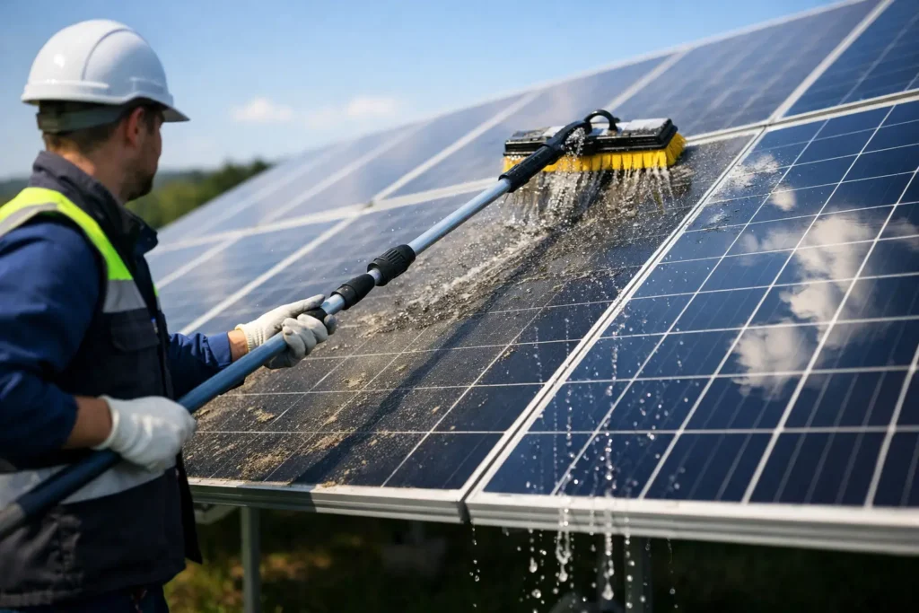 Does Cleaning Solar Panels Improve Efficiency?
