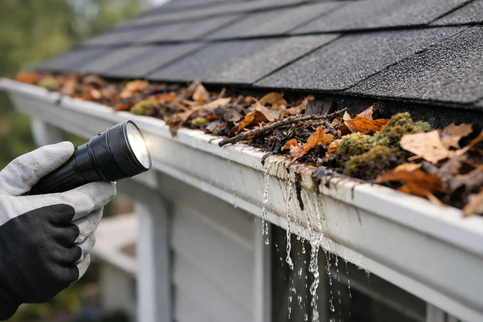 How to Spot Blocked Gutters Before Damage Starts