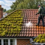 Roof Moss Removal Examples for Essex Homes