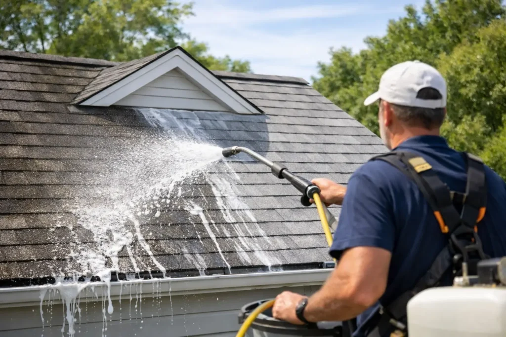 Best Method for Roof Cleaning: Soft Washing