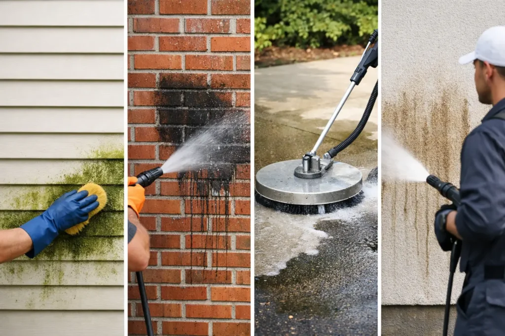 Best Stains Professionals Remove From Exteriors