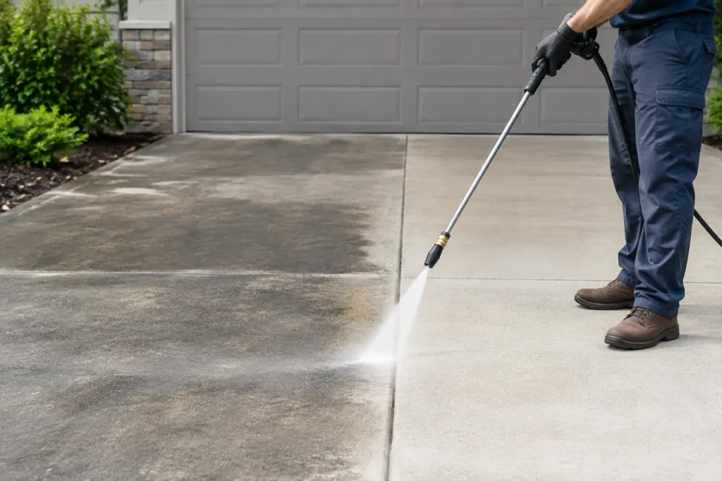 Paving Stain Removal That Protects Your Driveway